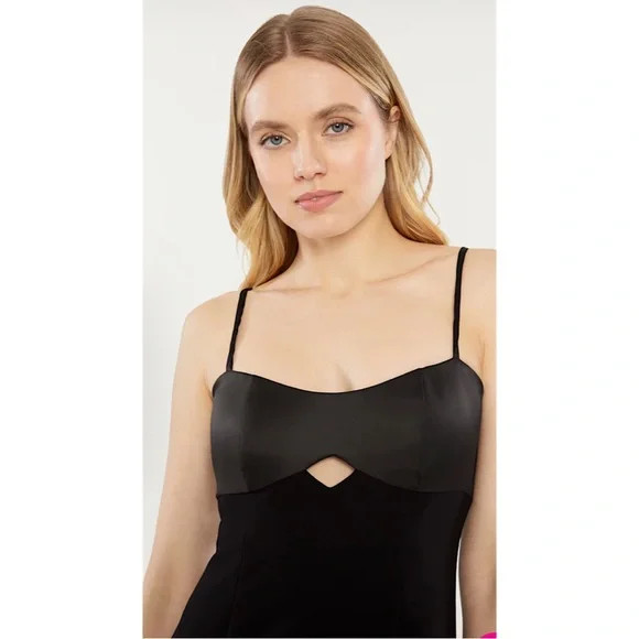 Likely KALANI‎ DRESS Black cut out detail feathers 8 - Picture 4 of 9